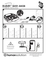 Preview for 4 page of Human Solution Innovative BUSBY 8451-BASE Installation Instructions