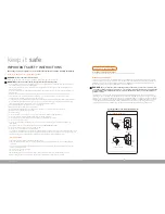 Предварительный просмотр 3 страницы Human Touch HT-XT4 Use & Care Manual