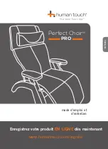 Предварительный просмотр 23 страницы Human Touch Perfect Chair PC PRO Use & Care Manual