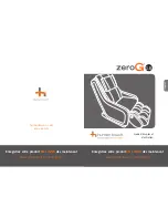 Предварительный просмотр 8 страницы Human Touch ZeroG 3.0 Use & Care Manual