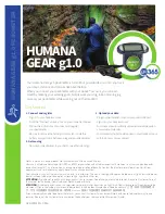 Humana g1.0 Quick Manual preview