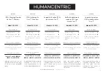 HumanCentric 101-1012 Quick Start Manual preview