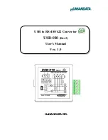 Humandata USB-010 User Manual предпросмотр