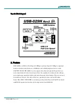 Предварительный просмотр 6 страницы Humandata USB-029H User Manual