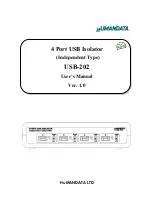 Humandata USB-202 User Manual preview