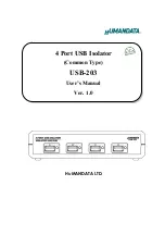 Humandata USB-203 User Manual preview