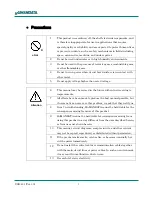 Предварительный просмотр 5 страницы Humandata USB-401 User Manual