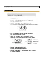 Preview for 15 page of HumanLab DMF-05 Operating Manual