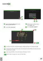 Preview for 21 page of Humanox HX50 Quick User Manual