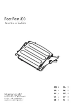 Humanscale 300 Assembly Instructions Manual preview