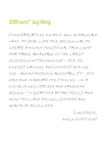 Preview for 3 page of Humanscale Diffrient Lighting DTECHT1E Instructions Manual