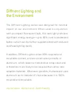 Preview for 5 page of Humanscale Diffrient Lighting DTECHT1E Instructions Manual