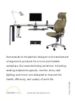 Preview for 8 page of Humanscale Diffrient Lighting DTECHT1E Instructions Manual