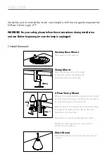 Preview for 2 page of Humanscale Diffrient Work Light II Instructions Manual