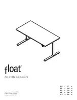 Humanscale Float Assembly Instructions Manual предпросмотр