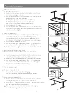 Предварительный просмотр 4 страницы Humanscale Float Installation Manual