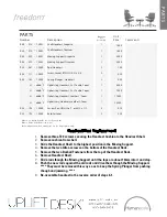 Предварительный просмотр 6 страницы Humanscale freedom Instruction Manual