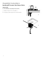 Preview for 6 page of Humanscale M/Connect 2 Assembly Instructions Manual