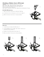 Preview for 12 page of Humanscale M/Connect 2 Assembly Instructions Manual