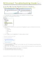 Preview for 8 page of Humanscale M/Connect Troubleshooting Instructions