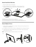 Preview for 7 page of Humanscale M/FLEX Assembly Instructions Manual