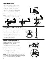 Preview for 8 page of Humanscale M/FLEX Assembly Instructions Manual