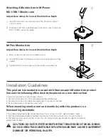 Preview for 7 page of Humanscale M/Power User Manual