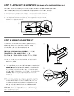 Preview for 7 page of Humanscale M8.1 Assembly Instructions Manual