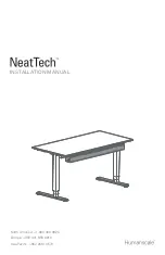 Humanscale NeatTech Installation Manual preview