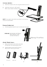 Preview for 6 page of Humanscale QuickStand Eco Assembly Instructions Manual