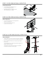 Preview for 5 page of Humanscale QuickStand Under Desk Installation Instructions Manual