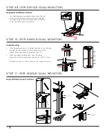 Preview for 6 page of Humanscale QuickStand Under Desk Installation Instructions Manual