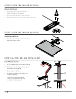 Preview for 8 page of Humanscale QuickStand Under Desk Installation Instructions Manual