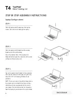 Предварительный просмотр 5 страницы Humanscale TouchPoint T4 Installation Manual