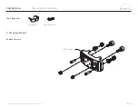 Предварительный просмотр 4 страницы Humanscale V6 Wallstation Disassembly Instructions