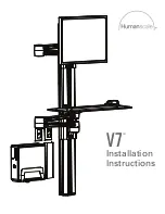 Humanscale V7 Installation Instructions preview