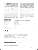 Preview for 7 page of HumanTechnik A-2465-0 Operating Instructions Manual