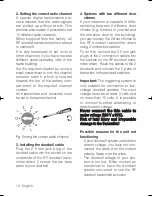 Preview for 10 page of HumanTechnik A-2465-0 Operating Instructions Manual