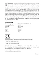 Preview for 9 page of HumanTechnik A-2634-0 Instruction Manual