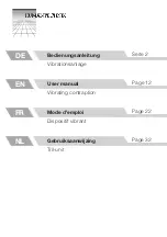 HumanTechnik A-3310-0 User Manual preview