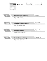 HumanTechnik a-4542-0 Operation Instructions Manual preview