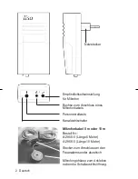 Preview for 2 page of HumanTechnik a20220 Operating Instructions Manual