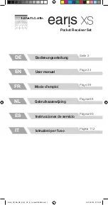 HumanTechnik earis XS User Manual preview