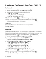 Предварительный просмотр 20 страницы HumanTechnik flashtel comfort II f Operating Instructions Manual