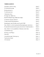 Preview for 3 page of HumanTechnik iBell-2 Operation Instructions Manual