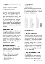 Preview for 21 page of HumanTechnik Lisa A-2466-0 Operating Instructions Manual