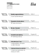 HumanTechnik lisa A24130 Operation Instructions Manual preview