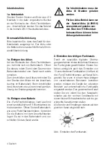 Preview for 4 page of HumanTechnik lisa A24130 Operation Instructions Manual