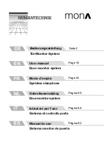 HumanTechnik Mona A-2576-0 User Manual preview