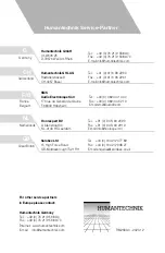 Preview for 104 page of HumanTechnik Mona A-2576-0 User Manual